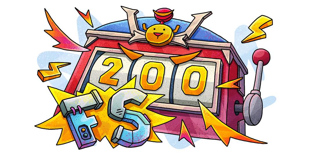 フリースピン200回